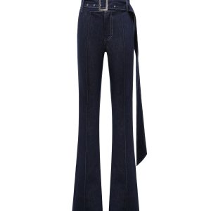 VINTAGE HIGH-WAISTED FLARED JEANS